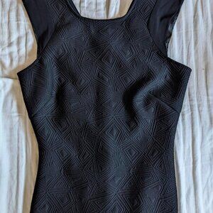 Sans Souci Womens Size S Black Maxi Sleeveless Dress